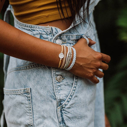 "Grow" Hair Tie Bracelets