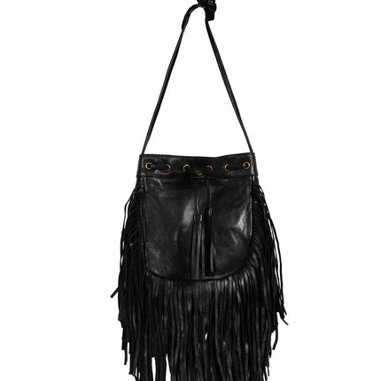 Scully Western Cascade Fringe Bucket Bag - Women's Handbag