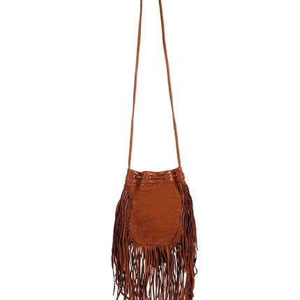 Scully Western Cascade Fringe Bucket Bag - Women's Handbag
