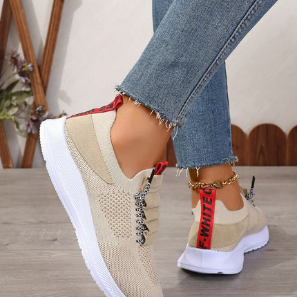 Women’s Non-Slip Round-Toe Casual Sneakers