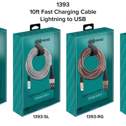 10ft iPhone Fast Charging Cable