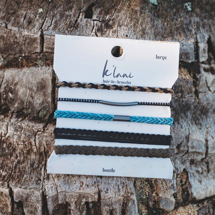 "Hustle" Hair Tie Bracelets