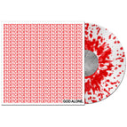 Transparent White w/Red Splatter