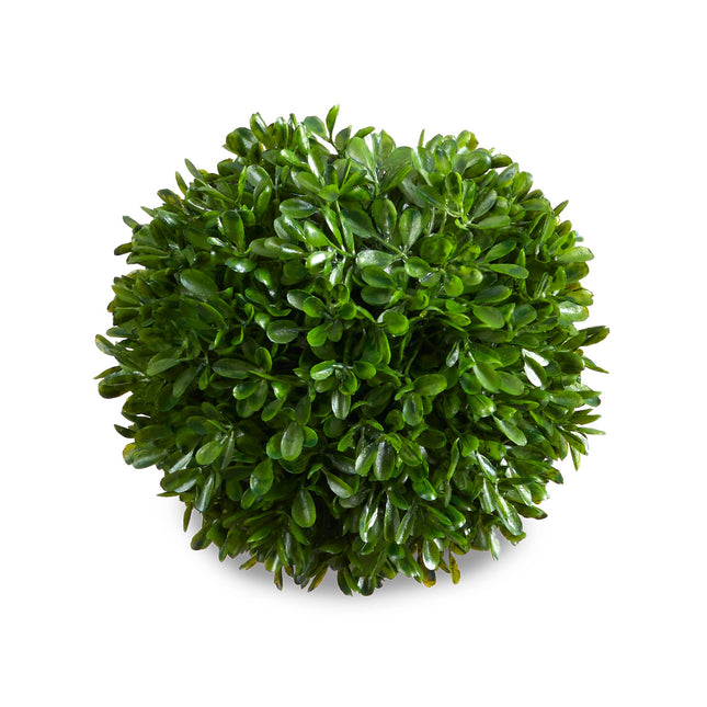 Faux Boxwood Orb