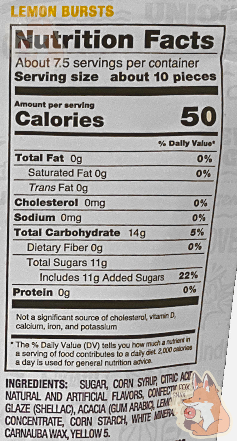 Andersen's Lemon Bursts