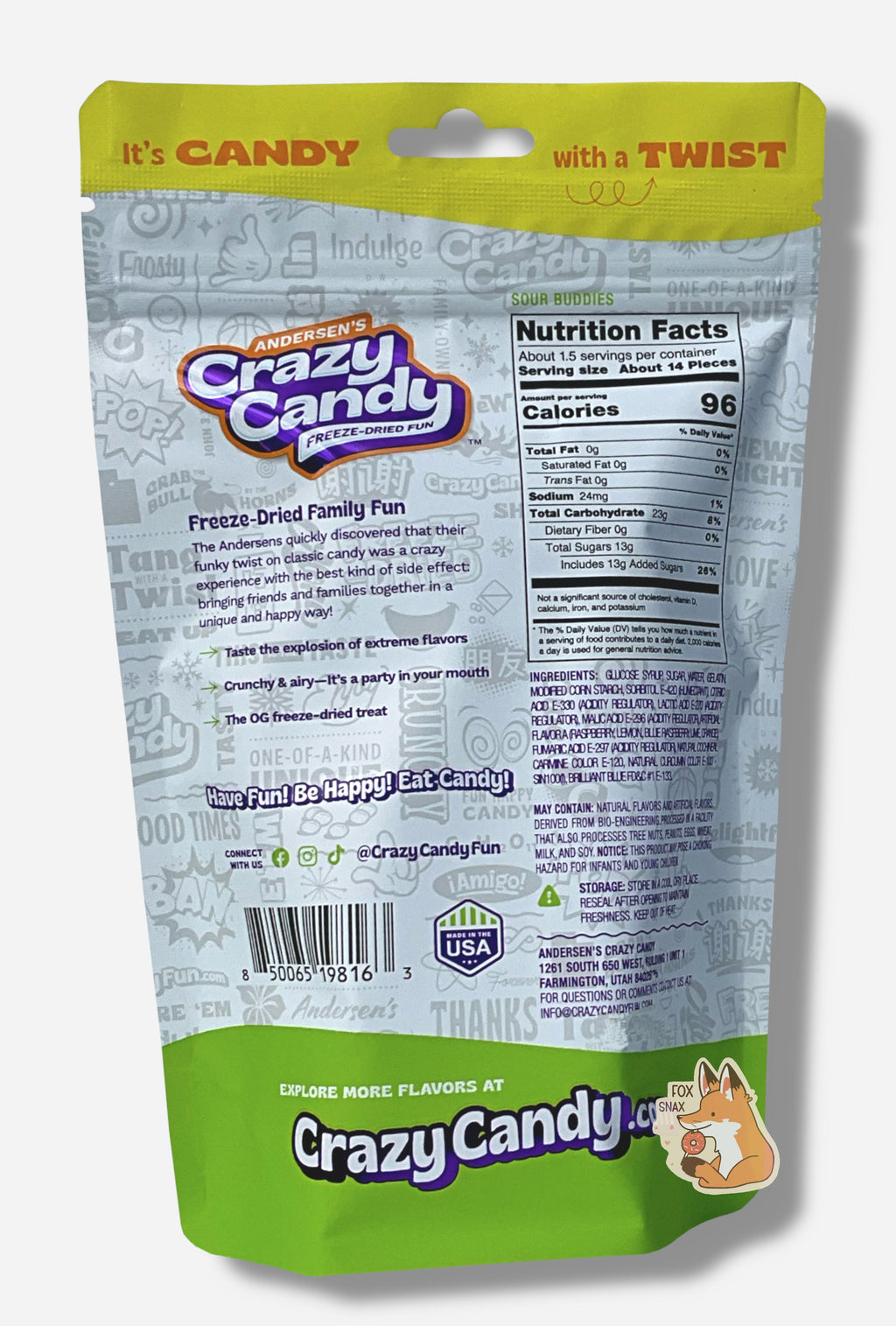 Andersen's Sour Buddies