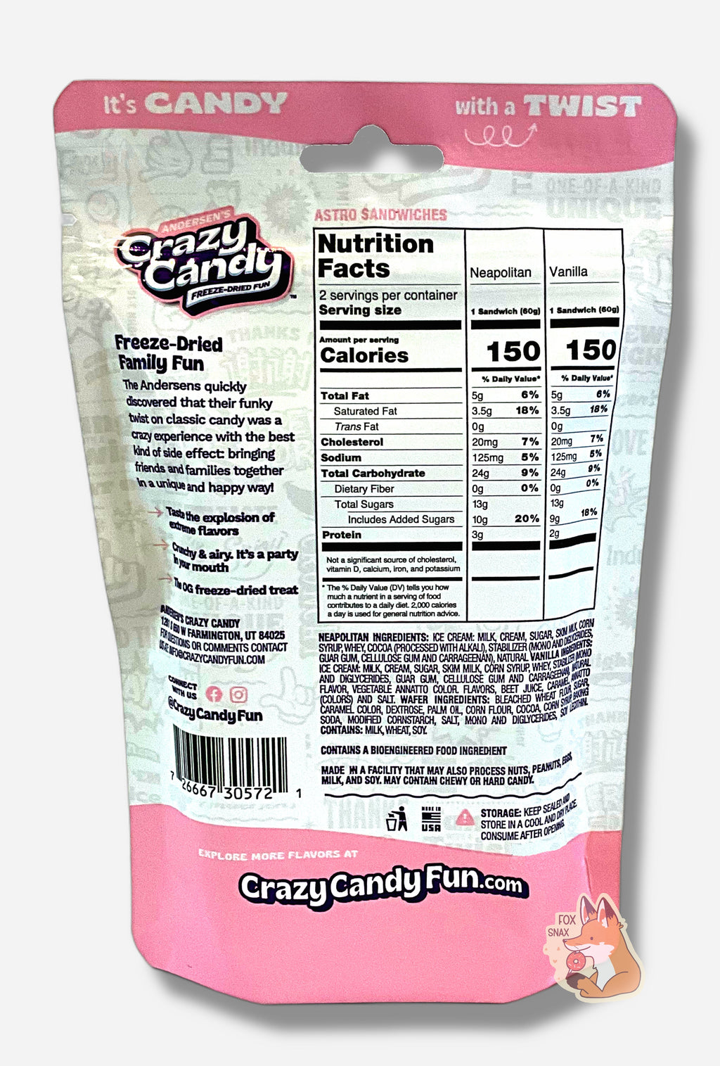 Andersen's Astro Sandwiches