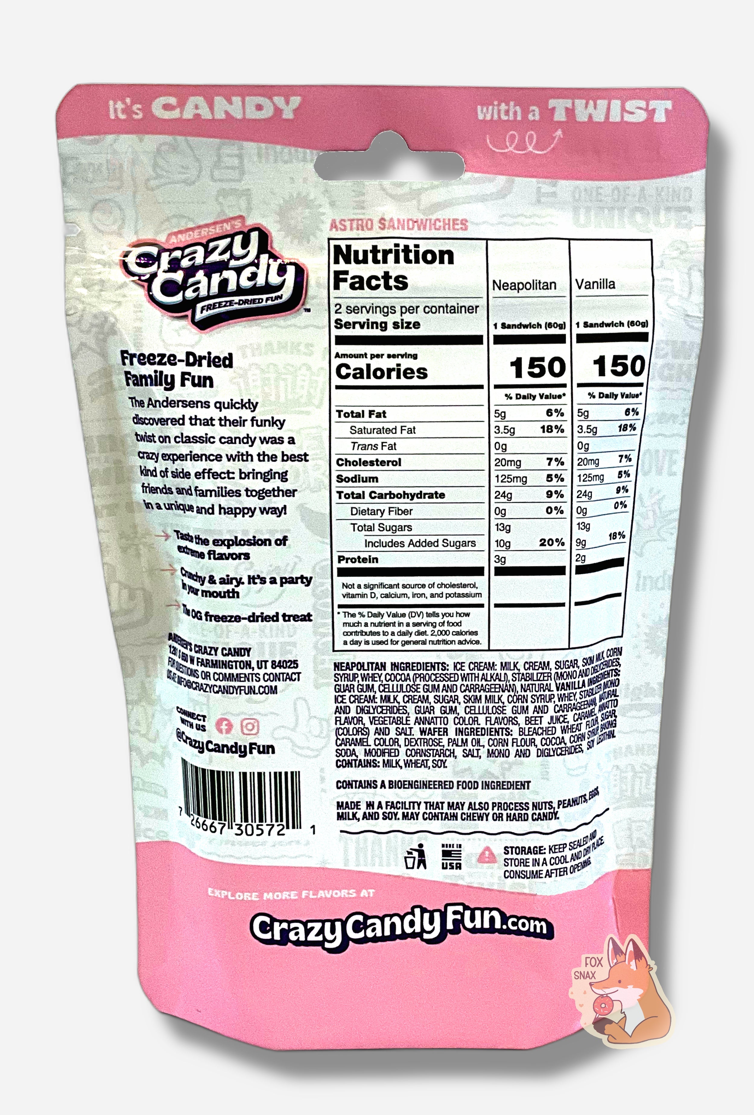 Andersen's Astro Sandwiches