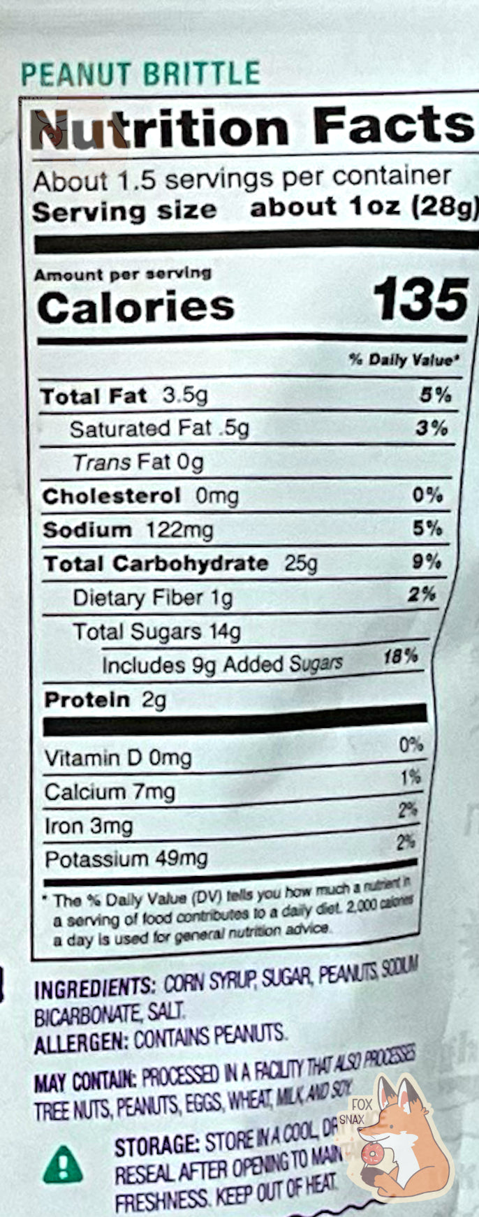 Andersen's Peanut Brittle