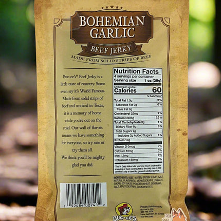 Buc-ee's Bohemian Garlic Beef Jerky