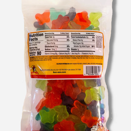 Buc-ee's Mini Gummi Butterflies
