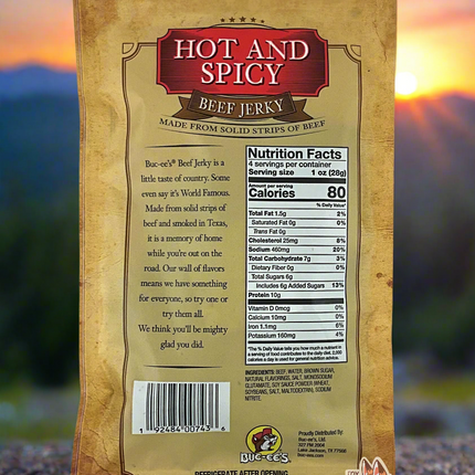 Buc-ee's Hot And Spicy Beef Jerky