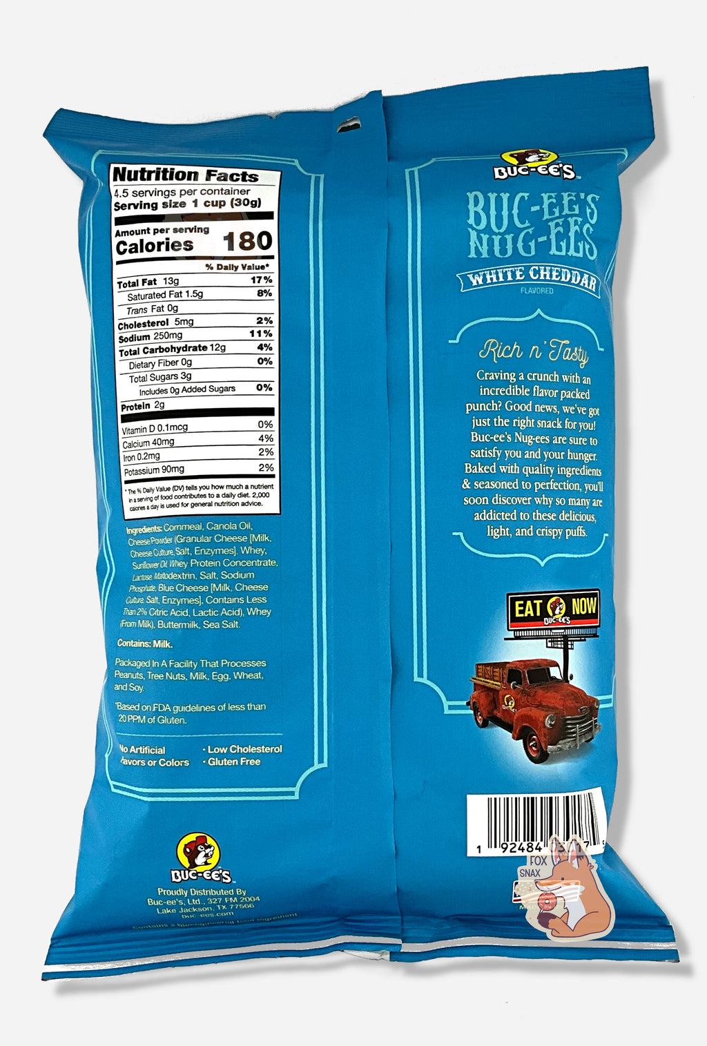 Buc-ee's White Cheddar Nug-ees