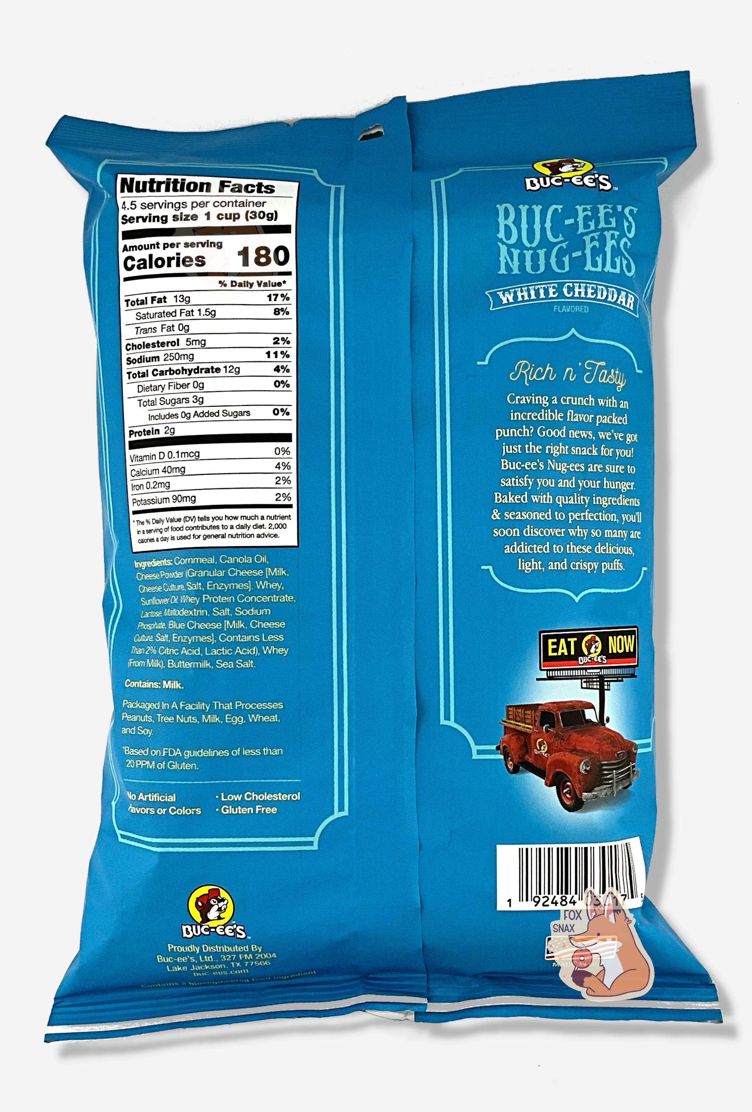 Buc-ee's White Cheddar Nug-ees