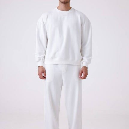 Unisex Baggy Fit Oversize Sweatshirt & Jogger Set - Heavyweight Tracksuit