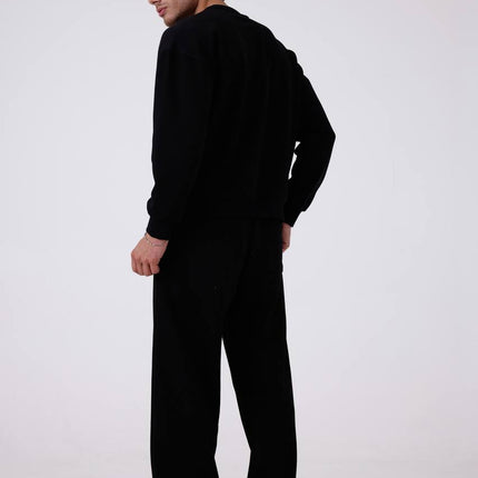 Unisex Baggy Fit Oversize Sweatshirt & Jogger Set - Heavyweight Tracksuit