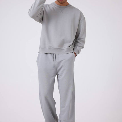 Unisex Baggy Fit Oversize Sweatshirt & Jogger Set - Heavyweight Tracksuit