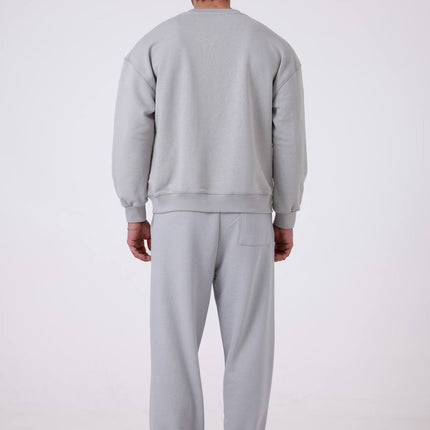 Unisex Baggy Fit Oversize Sweatshirt & Jogger Set - Heavyweight Tracksuit