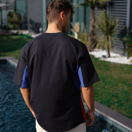Barcelona Logo Oversized T-shirt with Iconic Detail