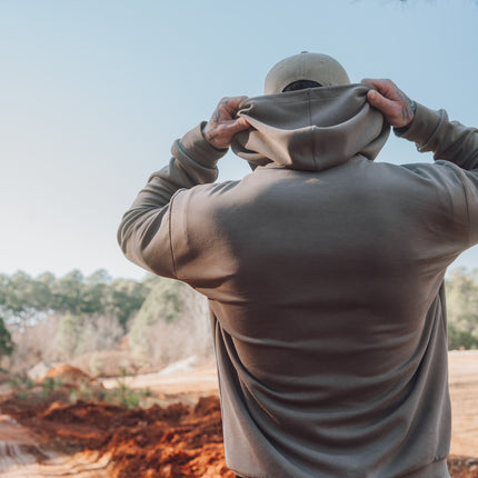 MEN'S | BASE LAYER HOODIE : OLIVE