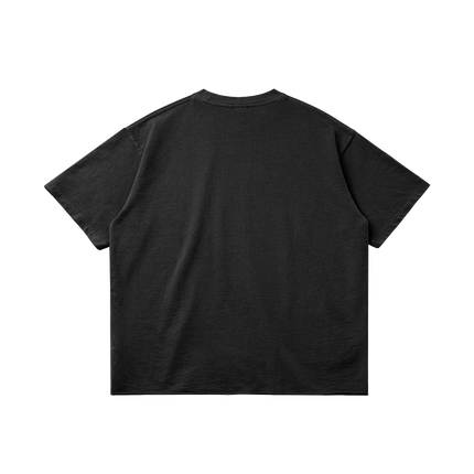 Basketcase Garment Dyed Raw Hem Streetwear Shirt