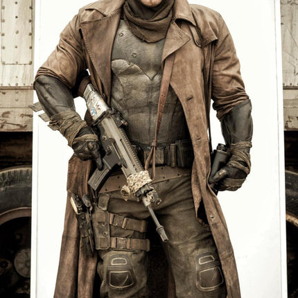 Brown Batman Trench Coat
