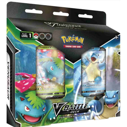 V Battle Deck Bundle [Venusaur V/Blastoise V] - Miscellaneous Cards & Products (MCAP)