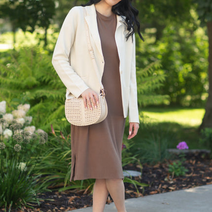 Baylor Ribbed T-Shirt Dress