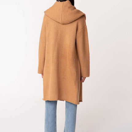 Lovestitch Lennox Sweater Coat - Camel