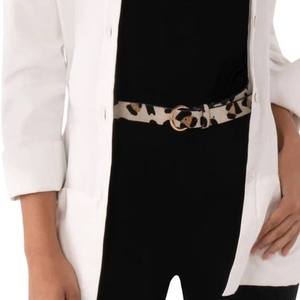 Leopard Print Belt