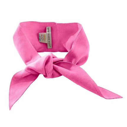 Adjustable Suede Tie Belt