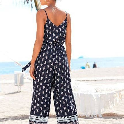 Coastal Patterned Jumpsuit