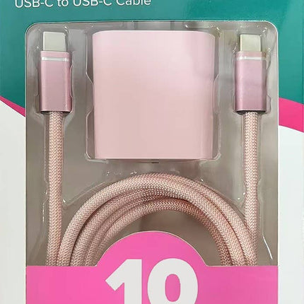 10ft. USBC to USBC Fast Charging Set