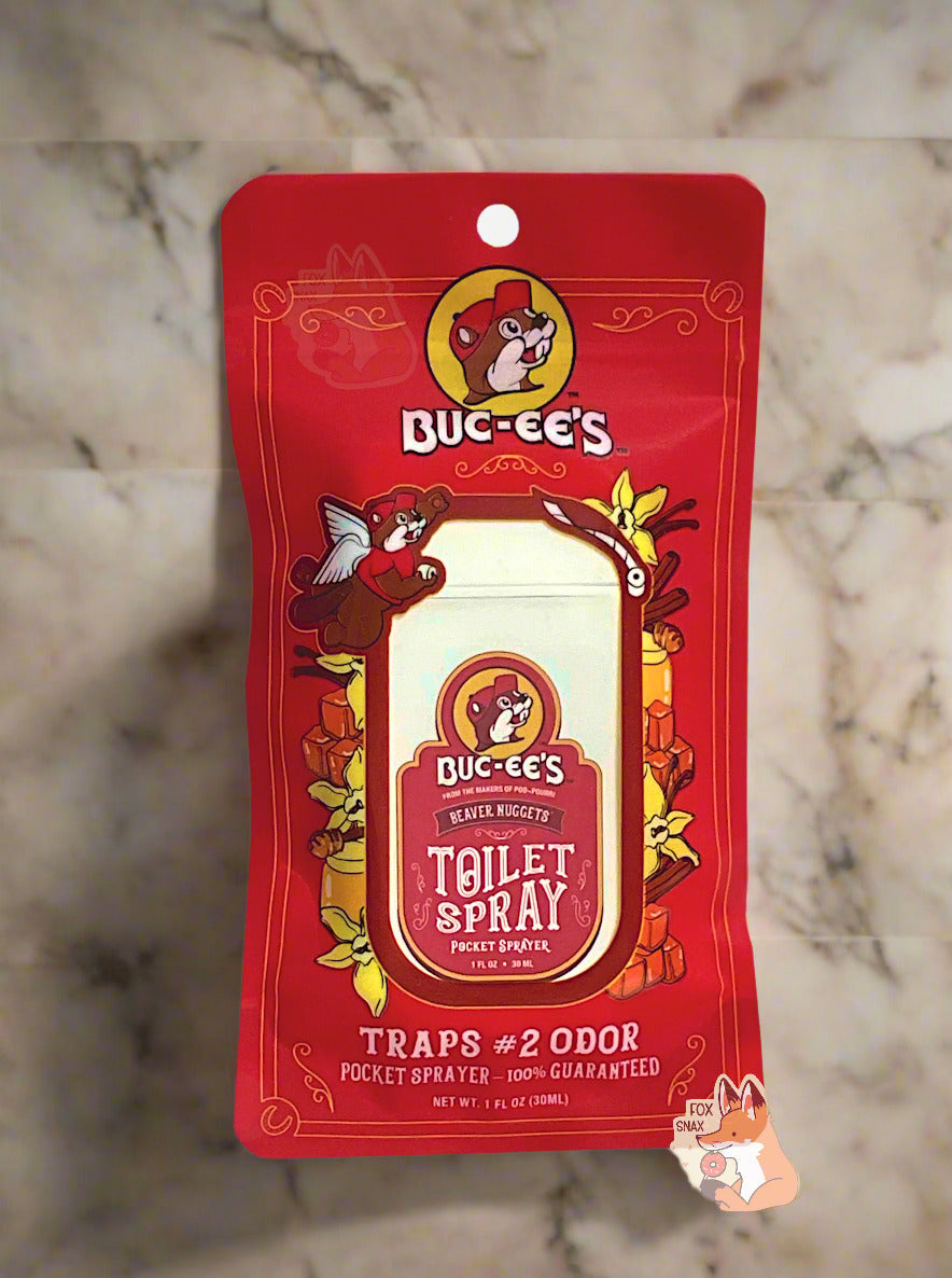 Buc-ee's Poo~Pourri Beaver Nuggets Pocket Toilet Sprayer