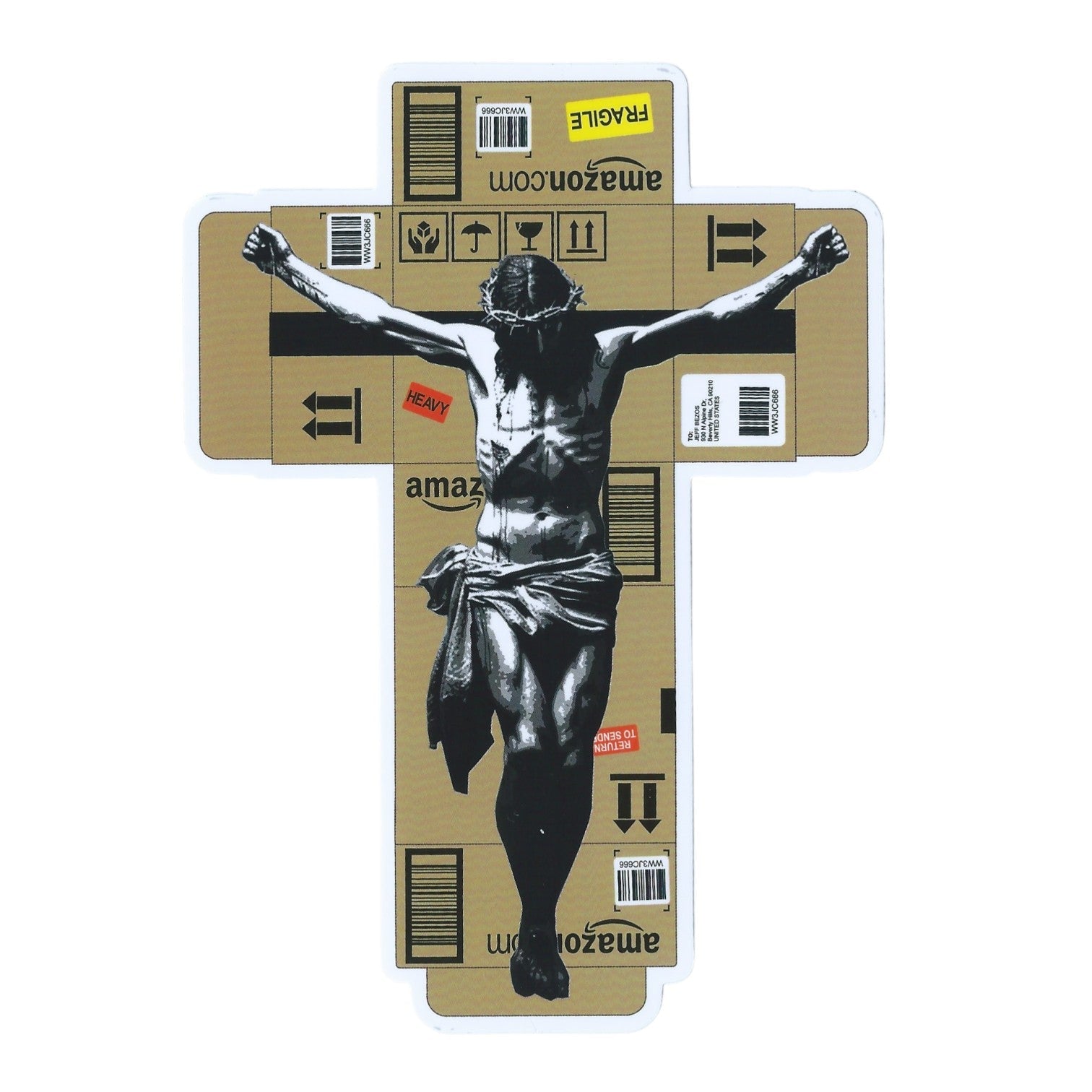 Ben Frost Return To Sender Sticker