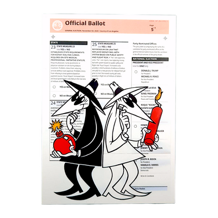 Ben Frost "Spy vs. Spy" Postcard