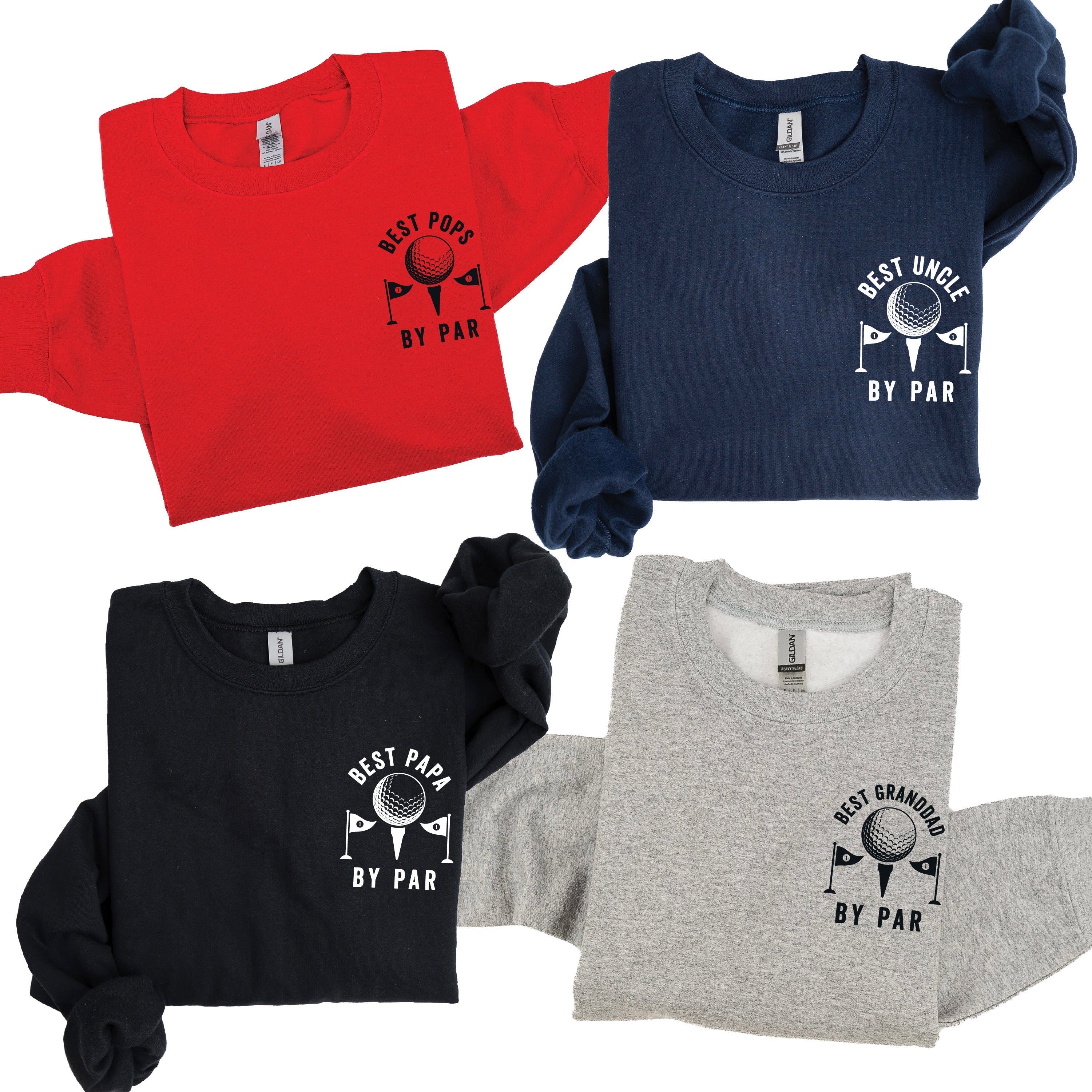"Best _____ By Par" (pocket) - (Choose Your Name) - BASIC Fleece