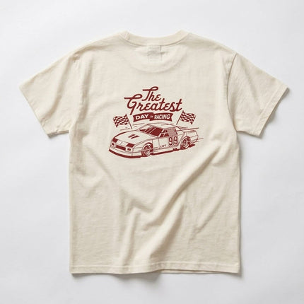 GREATEST DAY IN RACING TEE - CREAM