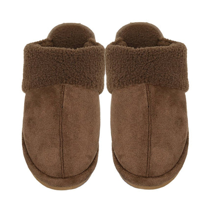 Fur Suede Sherpa Slippers