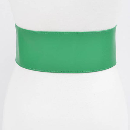 Faux Leather Waist Belt