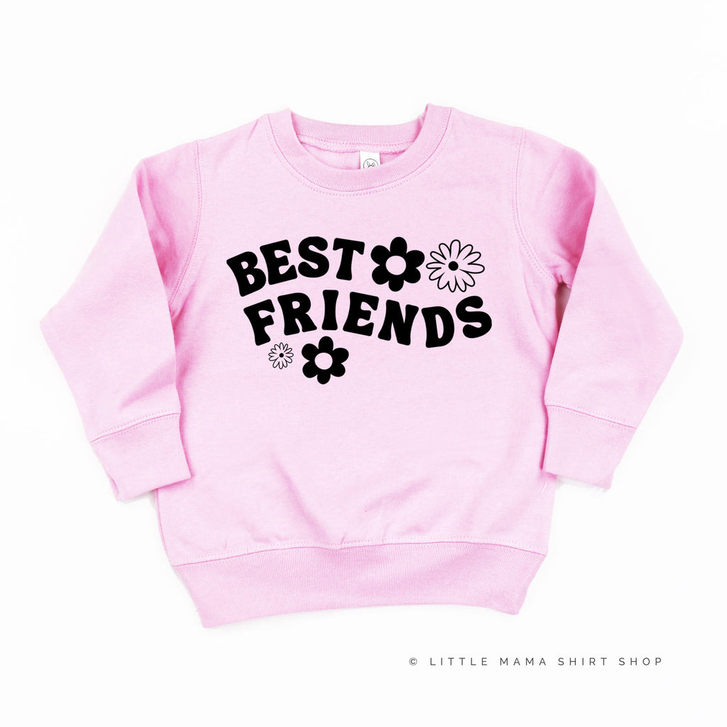 Best Friends - Flowers - Child Sweater