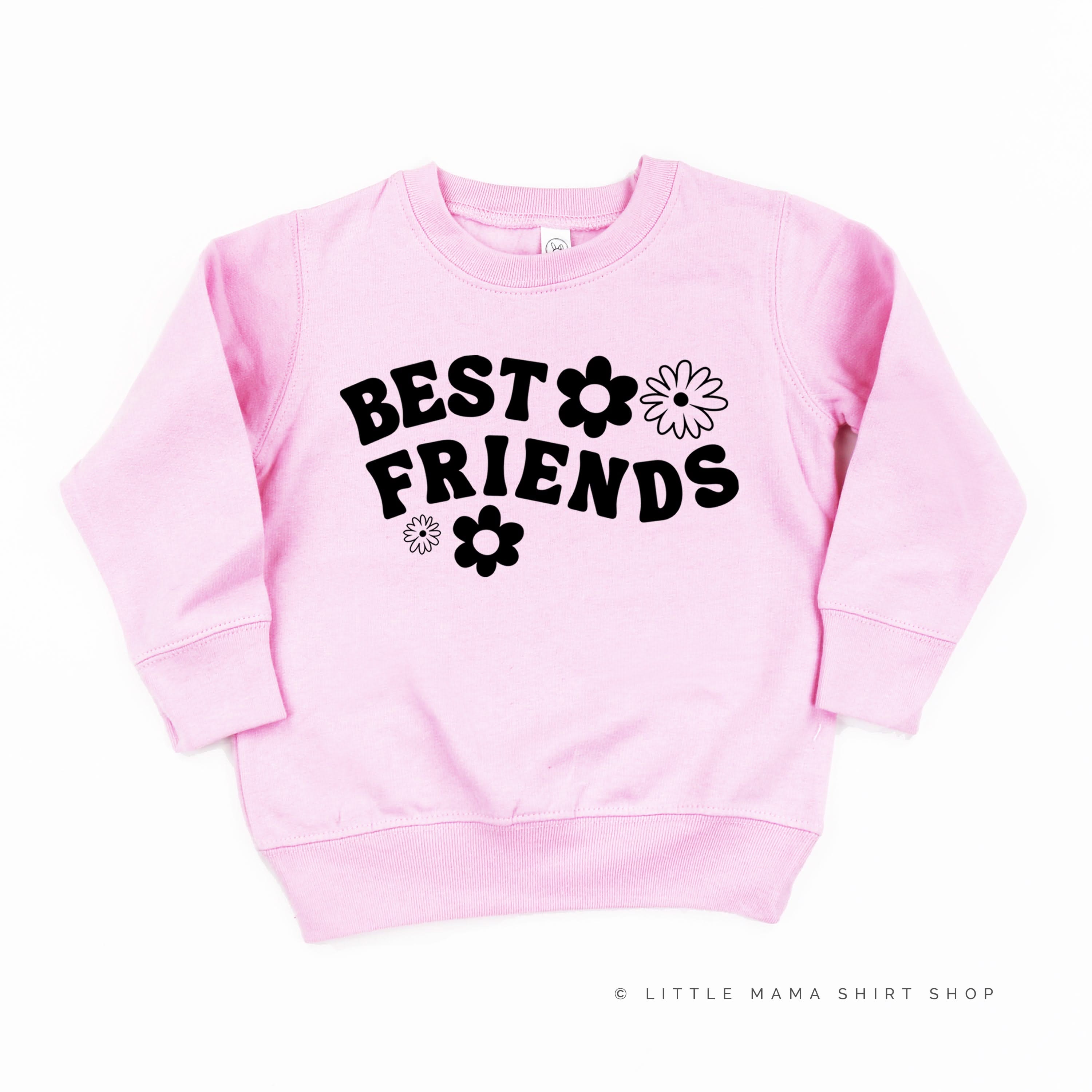 Best Friends - Flowers - Child Sweater