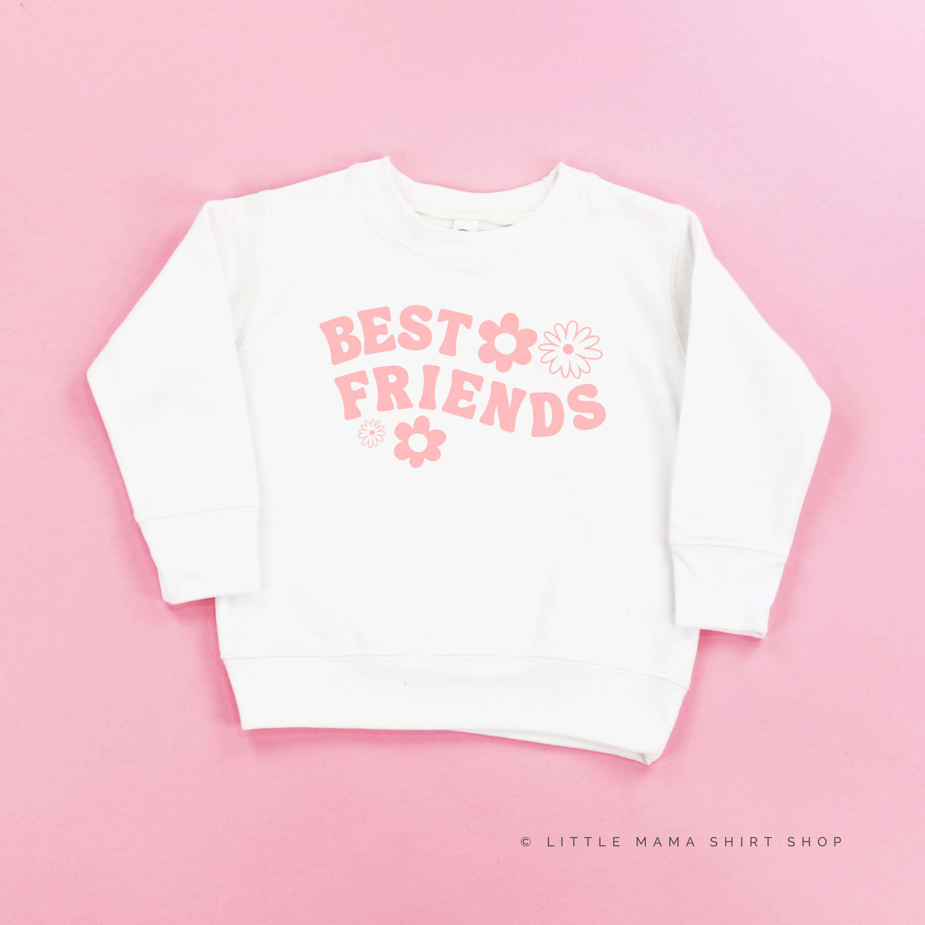 Best Friends - Flowers - Child Sweater