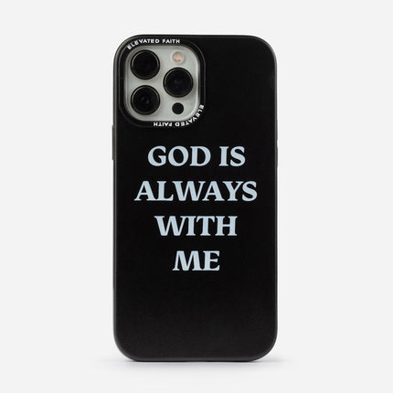 Black God is Always With Me Phone Case