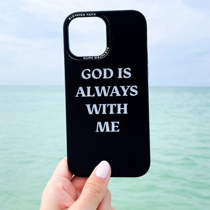 Black God is Always With Me Phone Case