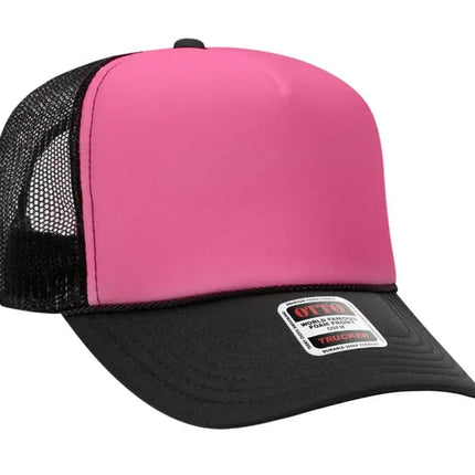 On My Husband's Last Nerve Skeleton Design Adult Otto Foam Trucker Hat