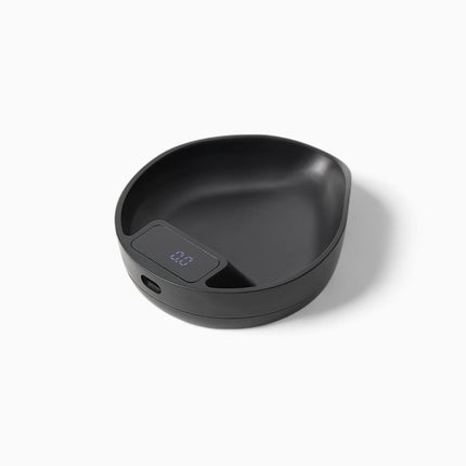 Electronic Walnut Coffee Scale With Leaf Shade