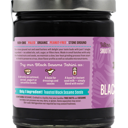 Black Sesame Seed Butter