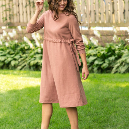 Blair Long Sleeve Midi Dress - FINAL SALE