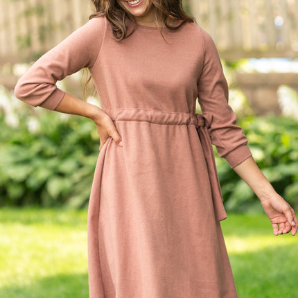 Blair Long Sleeve Midi Dress - FINAL SALE
